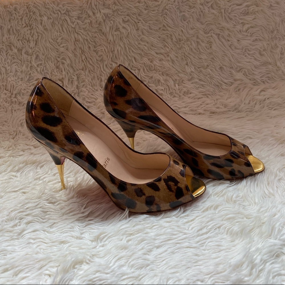 Christian Louboutin Leopard spring Heels
